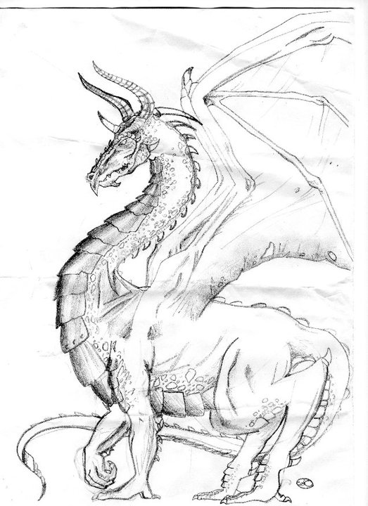 my_world_by_Ary-chan: Disegni miei: draghi